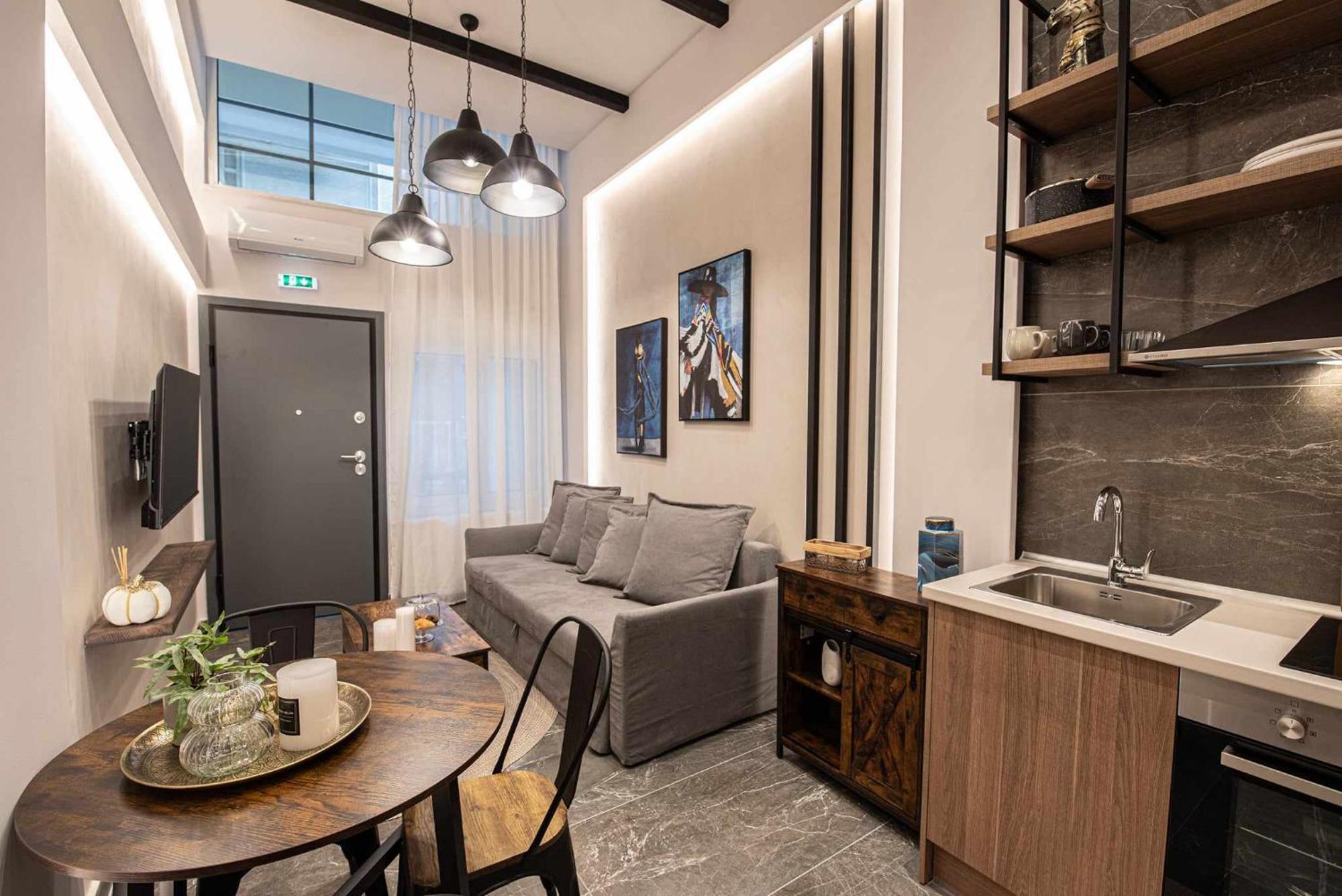 Namaste Lofts Near Seaside Apartman Szaloniki Kültér fotó