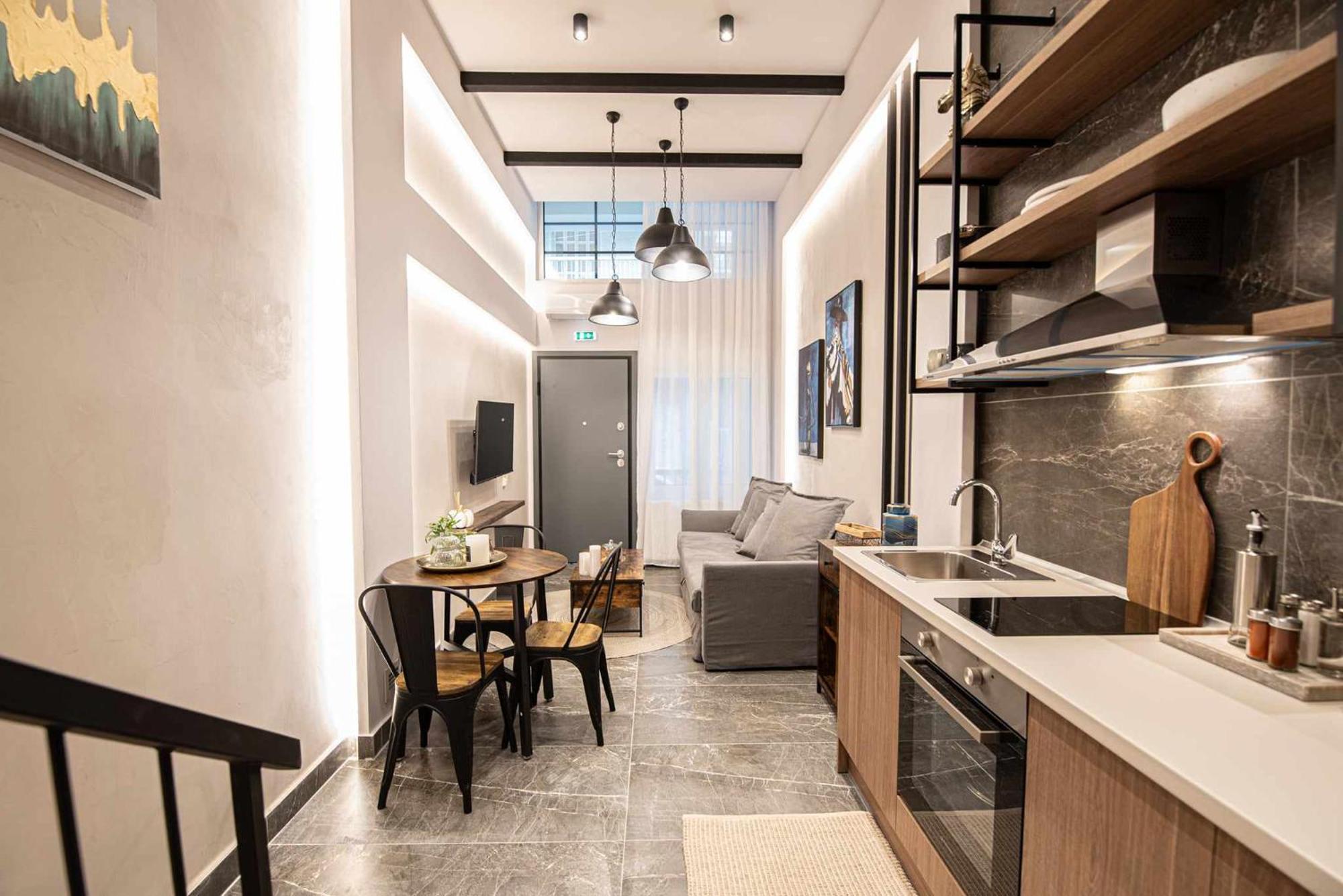 Namaste Lofts Near Seaside Apartman Szaloniki Kültér fotó