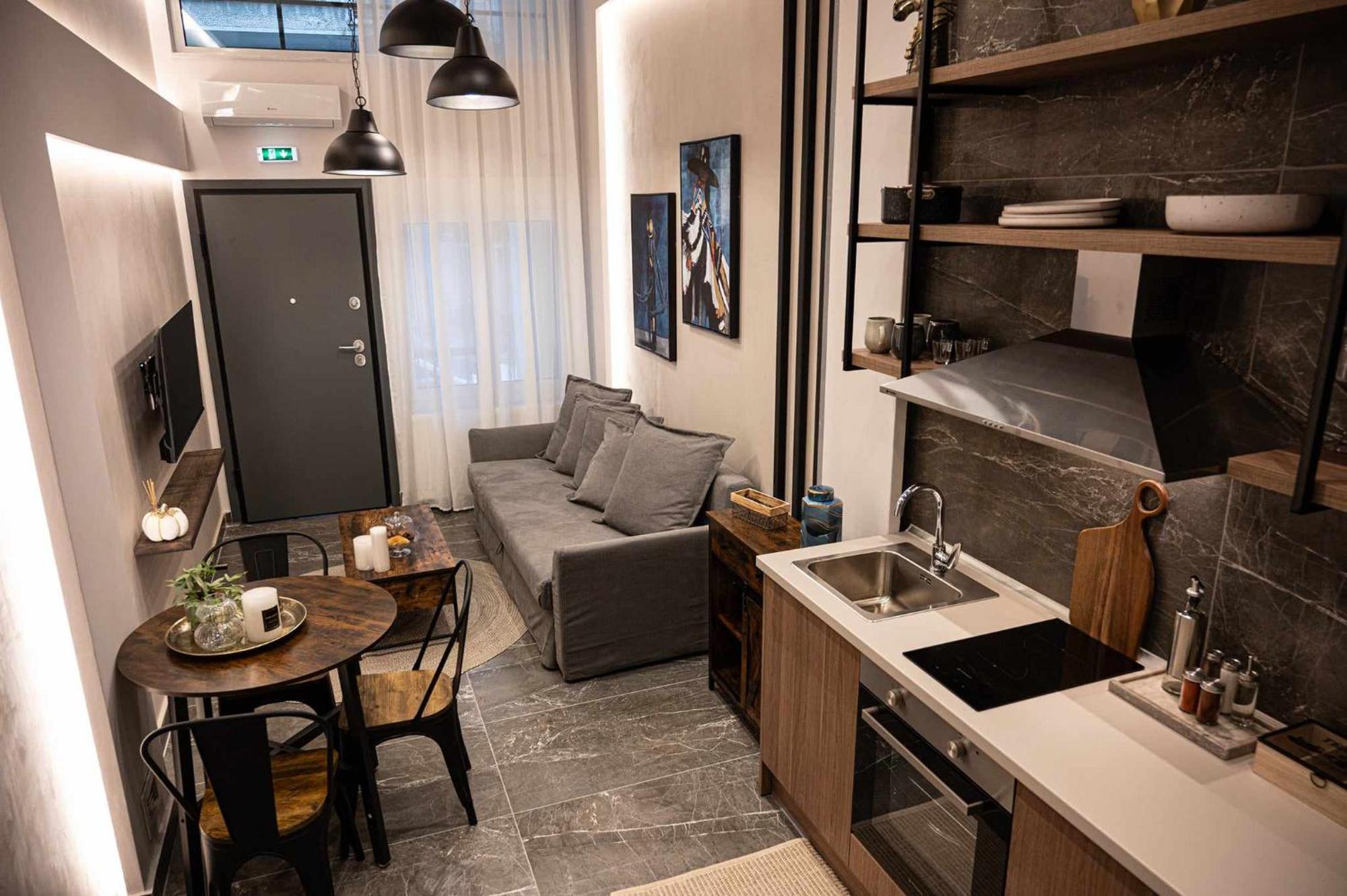 Namaste Lofts Near Seaside Apartman Szaloniki Kültér fotó