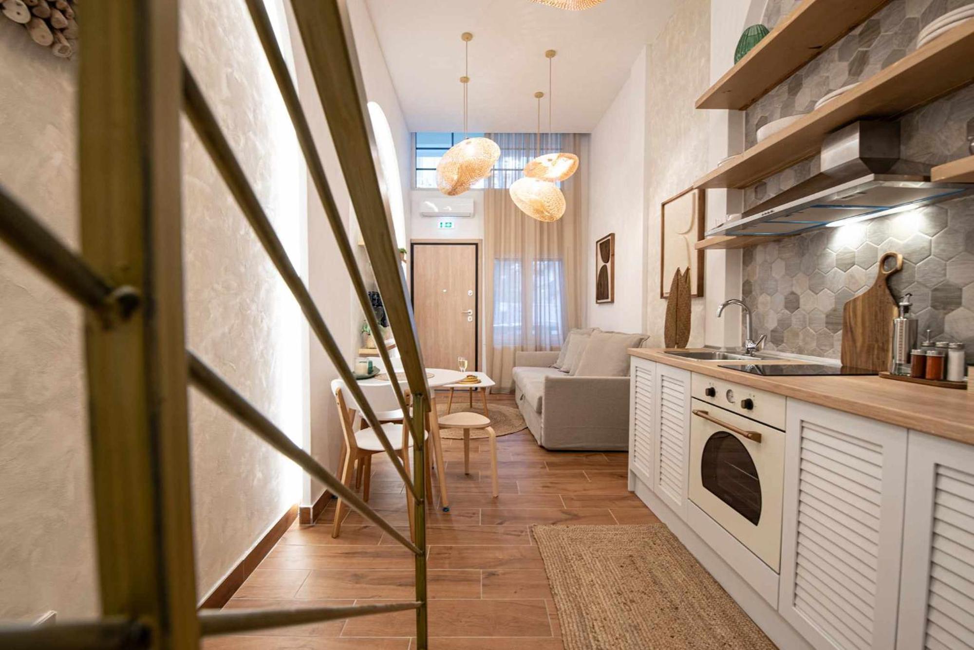 Namaste Lofts Near Seaside Apartman Szaloniki Kültér fotó